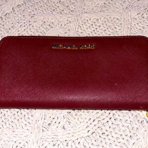 Michael Kors zip around wallet